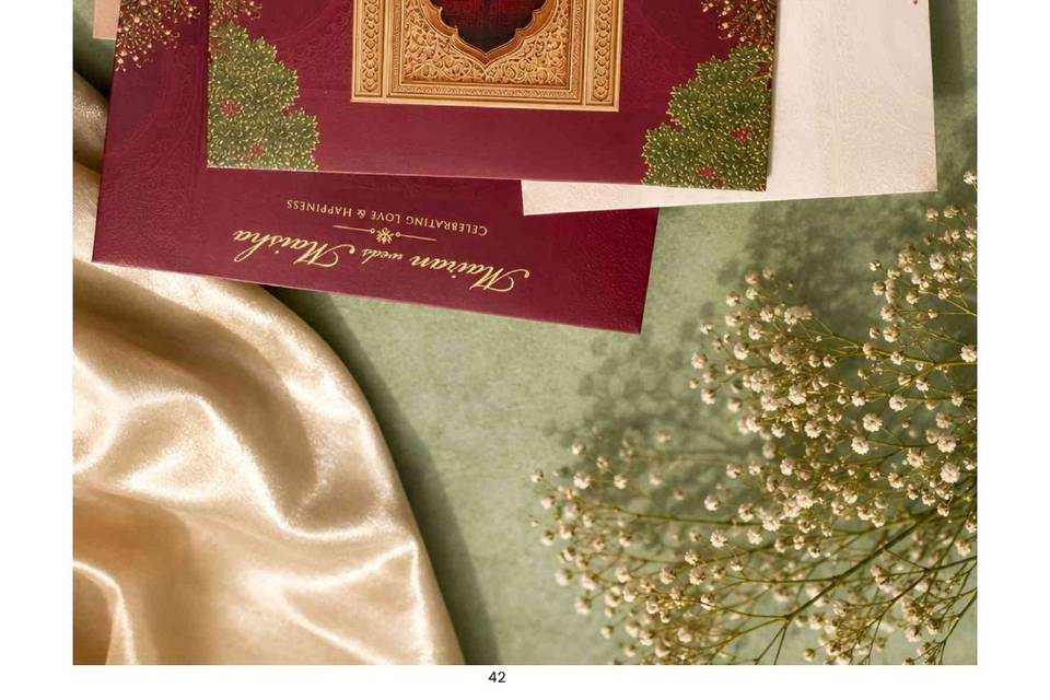 Inviataion card bandhan cards