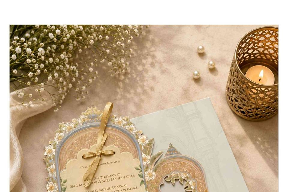 Inviataion card bandhan cards