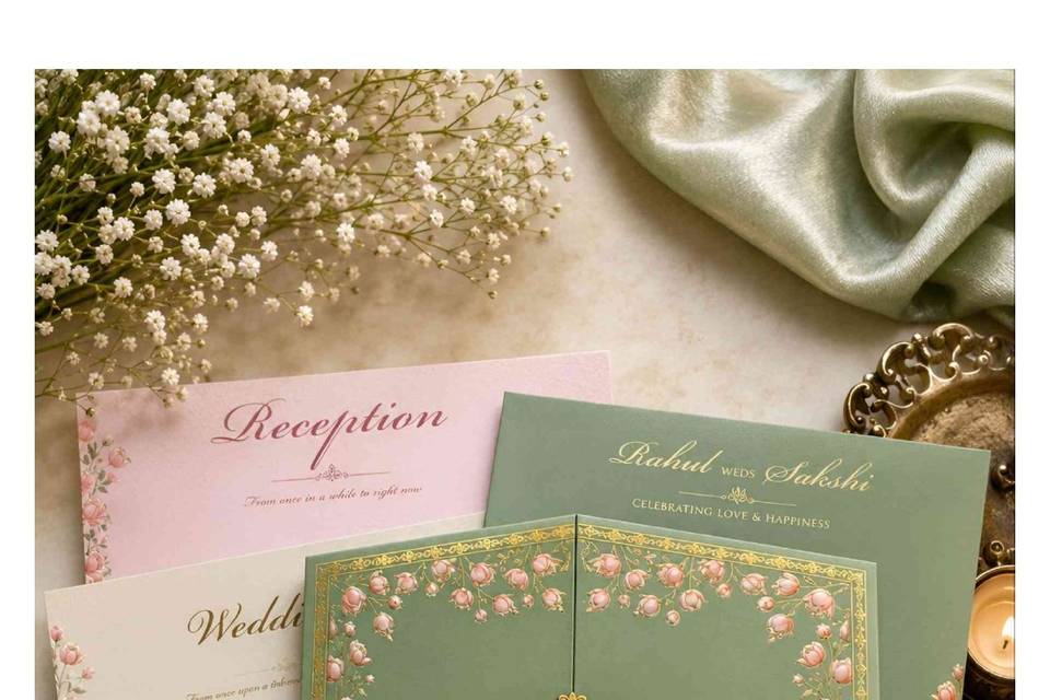 Inviataion card bandhan cards