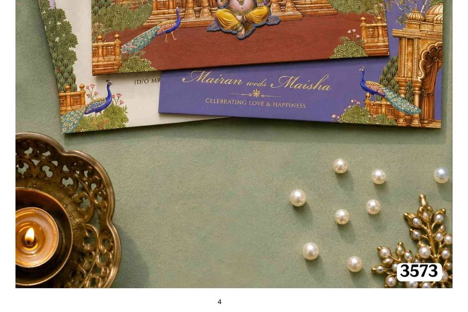 Inviataion card bandhan cards