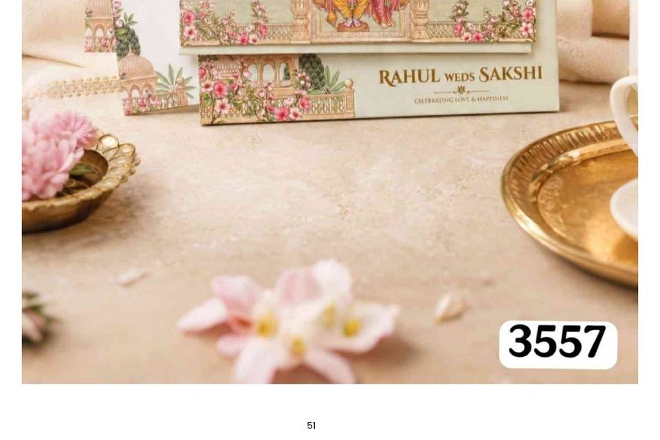 Inviataion card bandhan cards