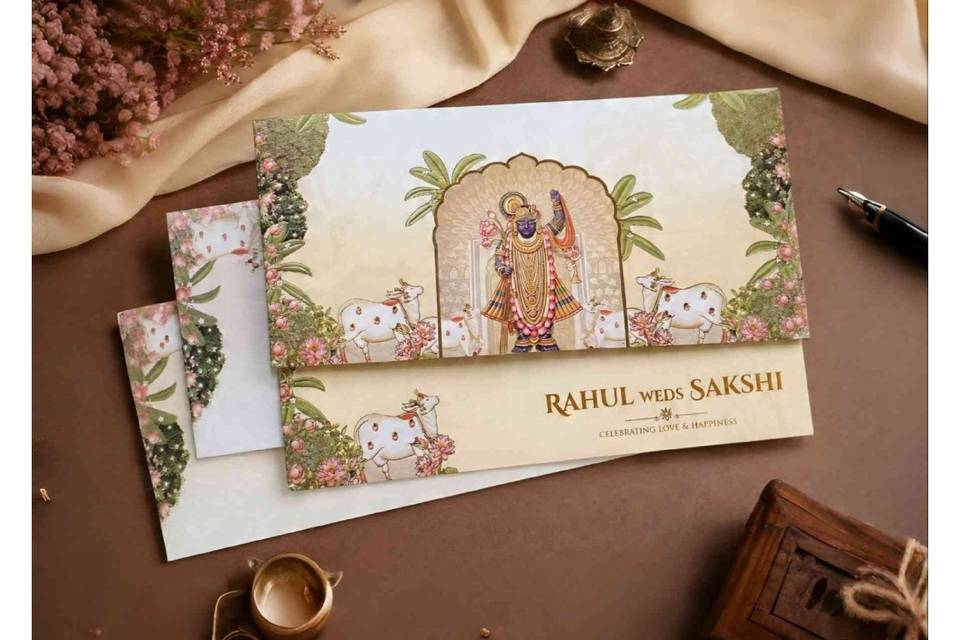 Inviataion card bandhan cards
