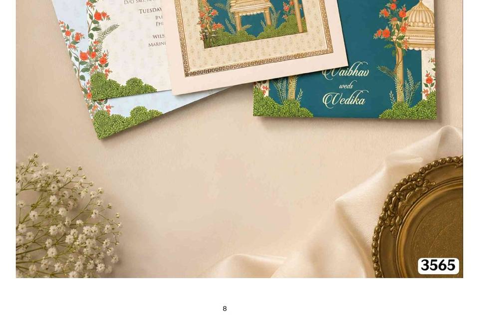 Inviataion card bandhan cards