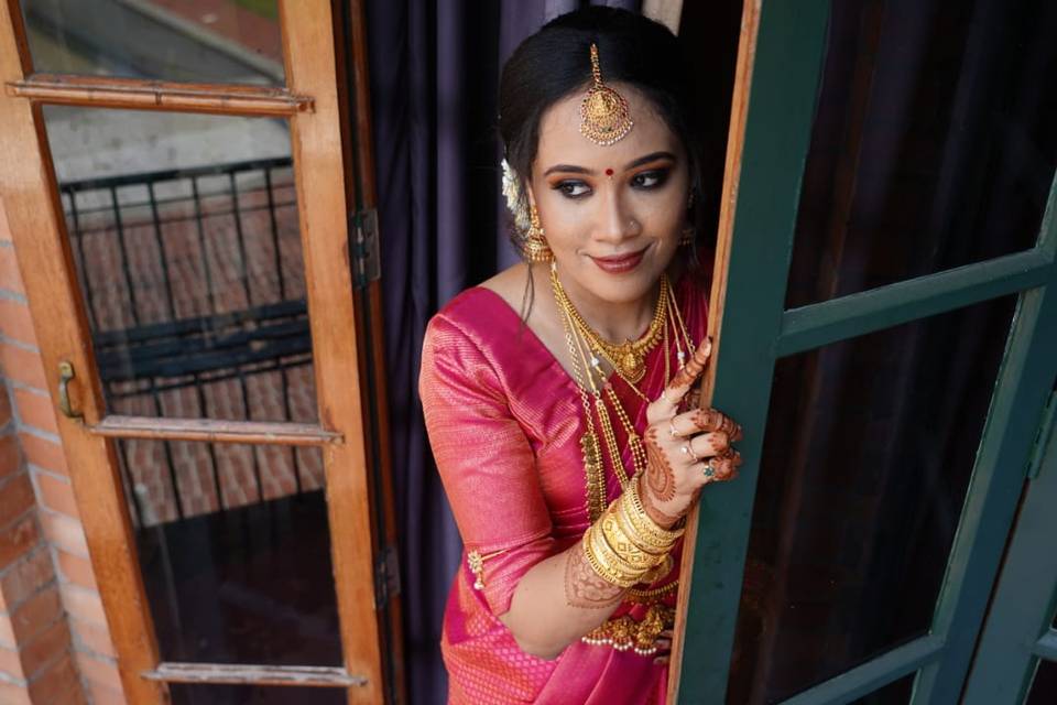 Hindu Bridal Makeup Look