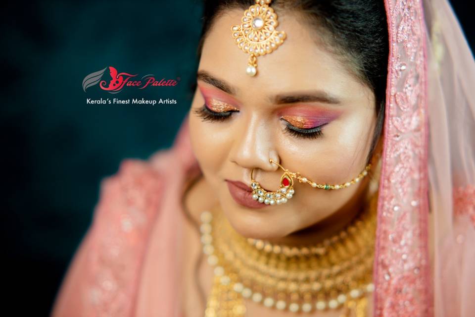 Muslim Bridal Makeup Look