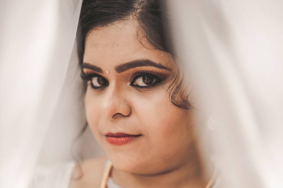 Christian Bridal Makeup Look