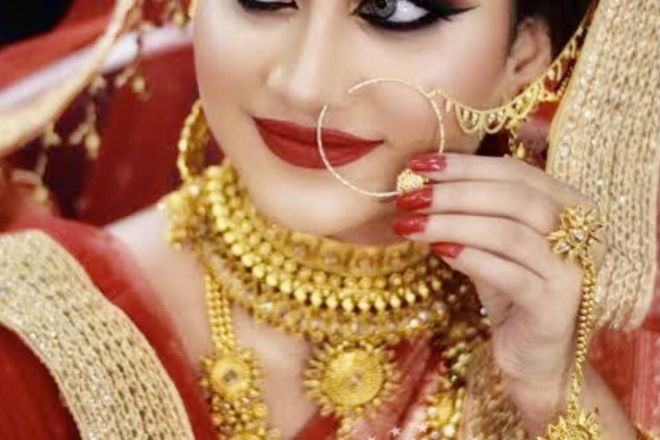 Bridal makeup