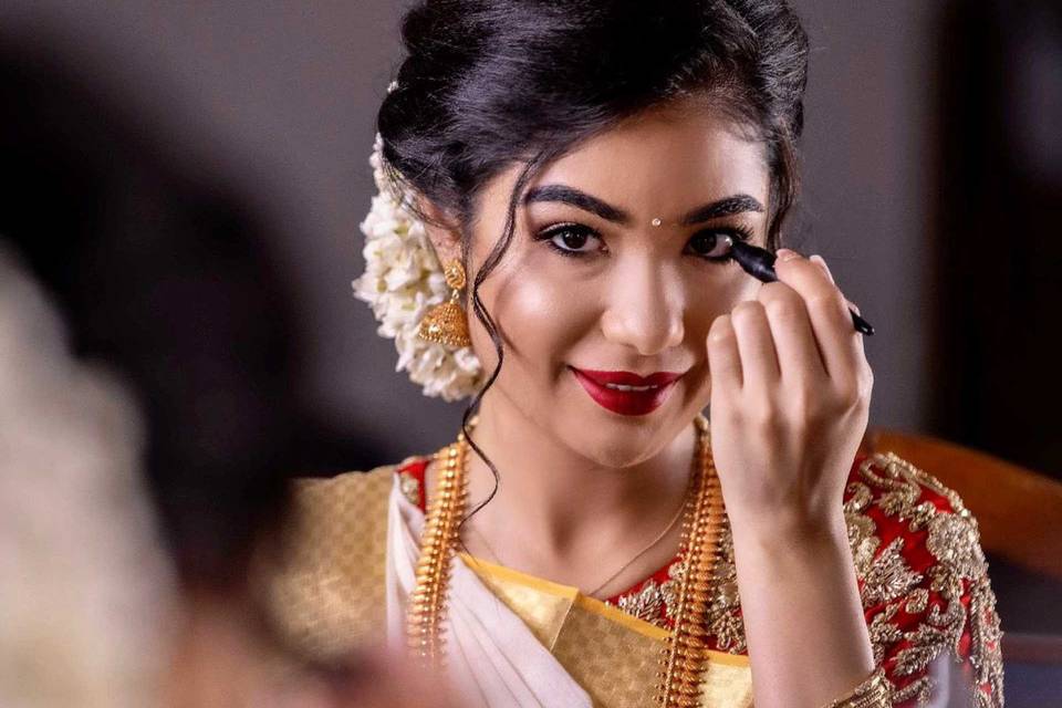 Bridal makeup