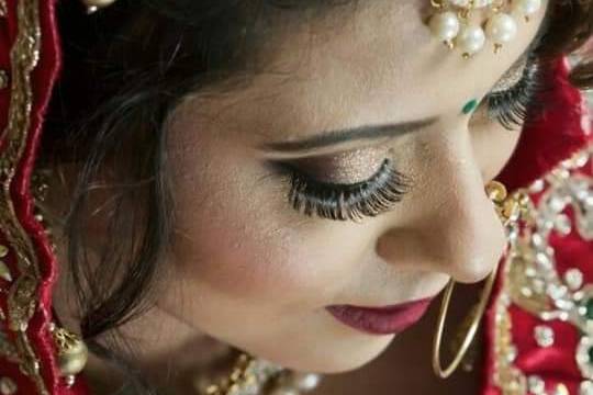 Bridal makeup