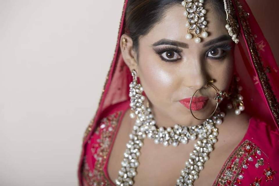 Bridal makeup