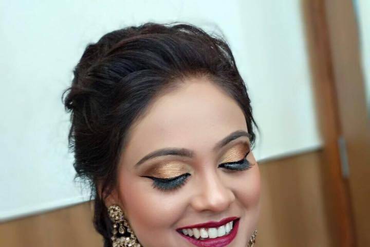 Bridal makeup