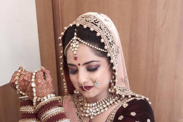 Bridal makeup