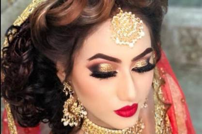 Bridal makeup