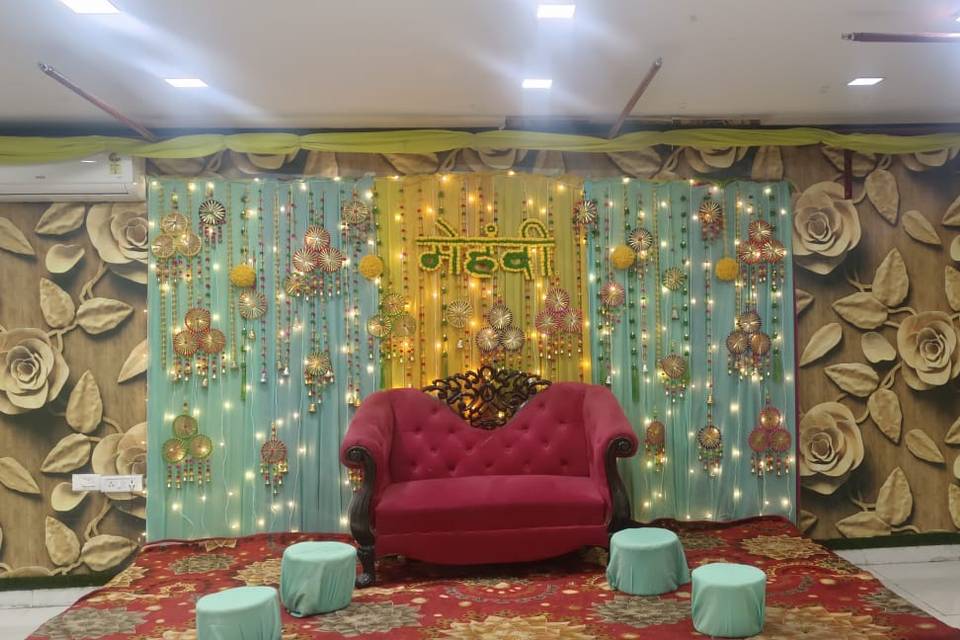 Haldi Backdrop