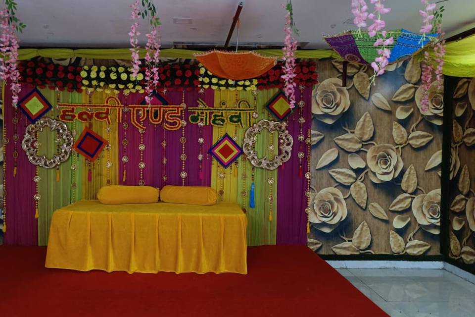 Haldi Backdrop