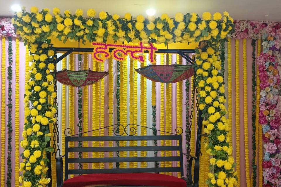 Haldi Backdrop