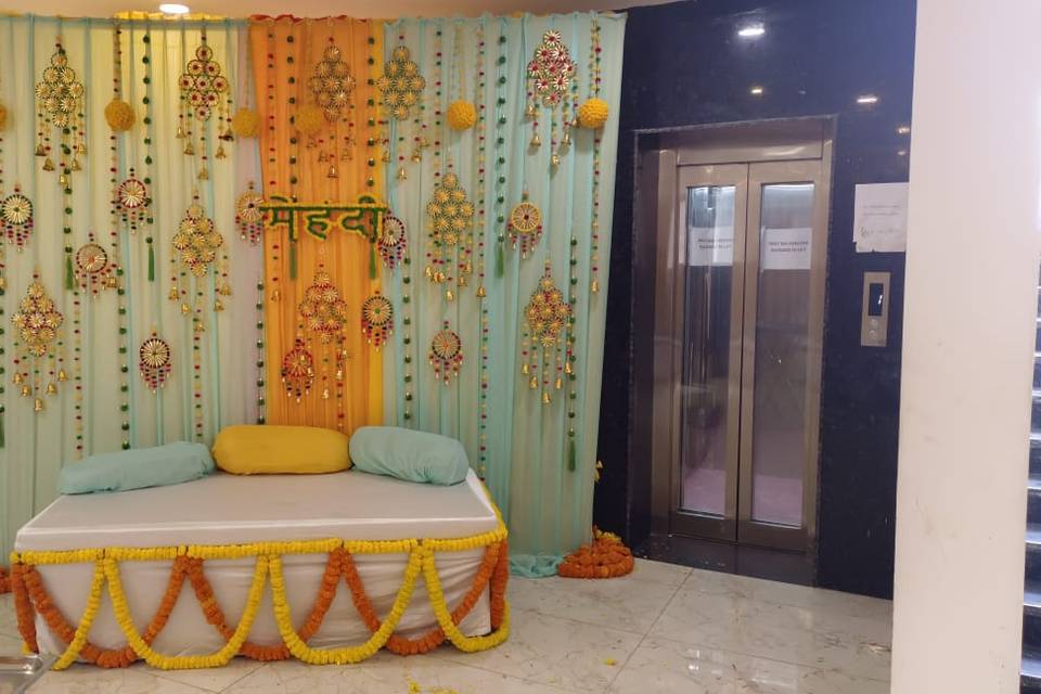 Haldi Backdrop