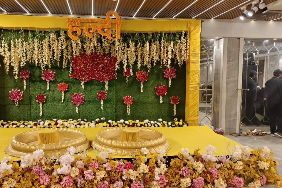 Haldi Backdrop