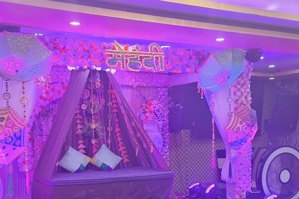 Mehndi stage