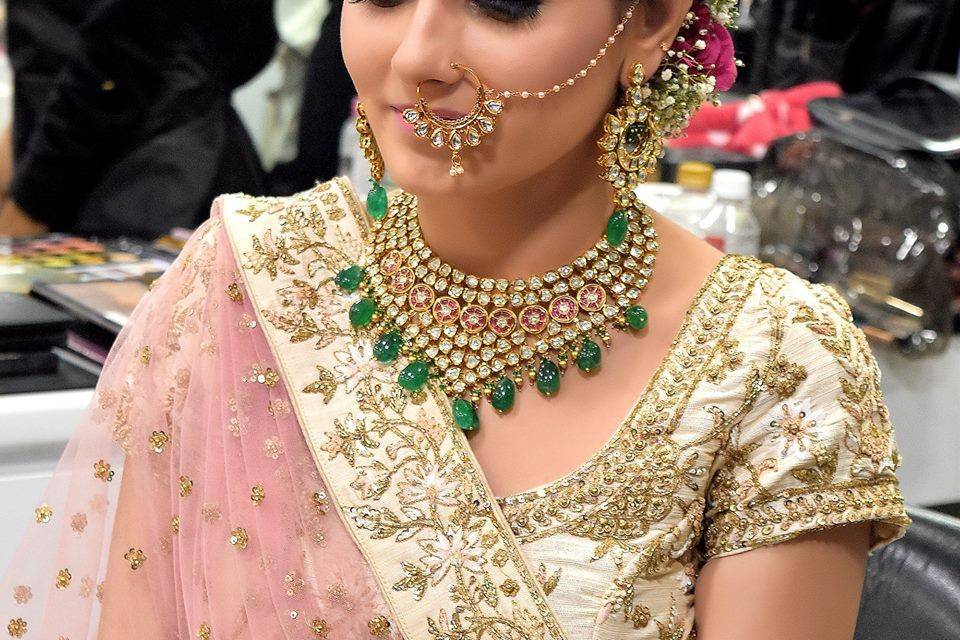 Bridal makeup