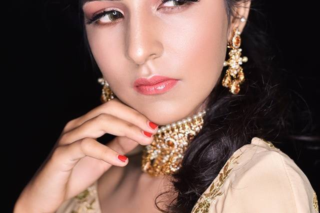 Bridal makeup