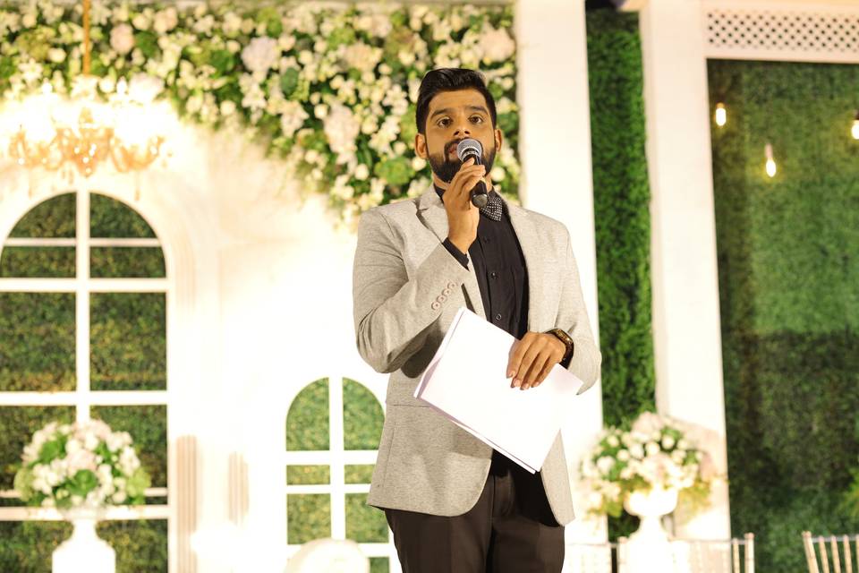 MC for weddings