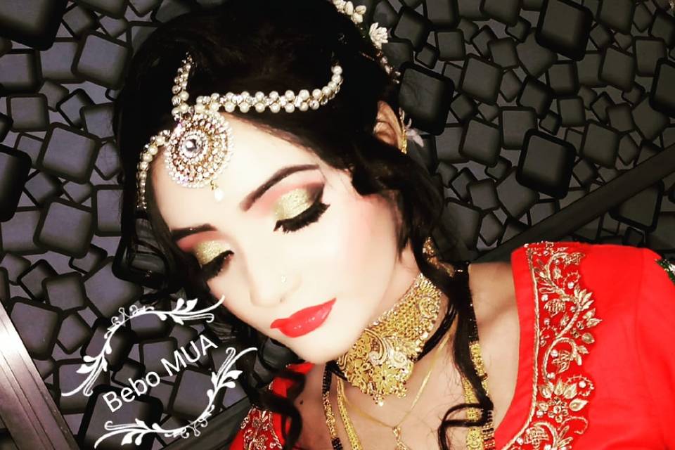 Bridal makeup