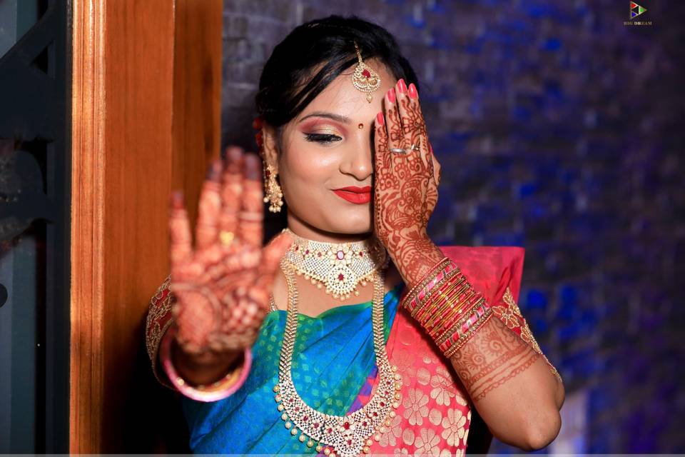 Bride Getting Ready