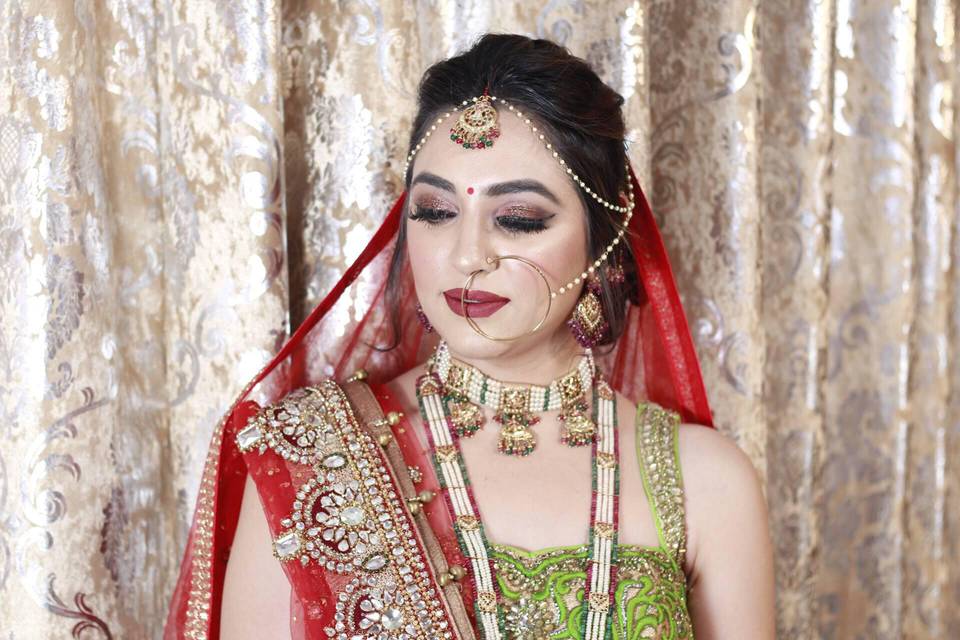 Bridal makeup