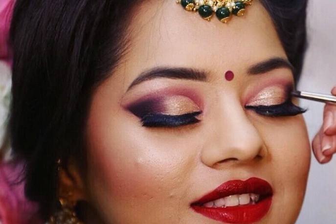 Bridal makeup