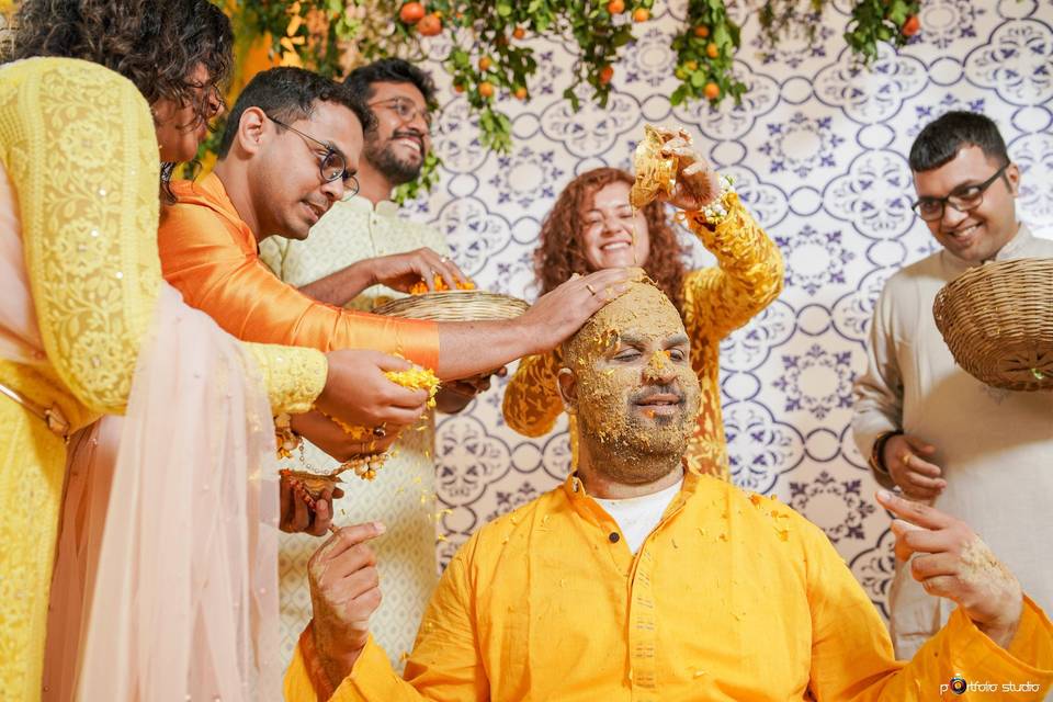 Shiva & Nainica's haldi