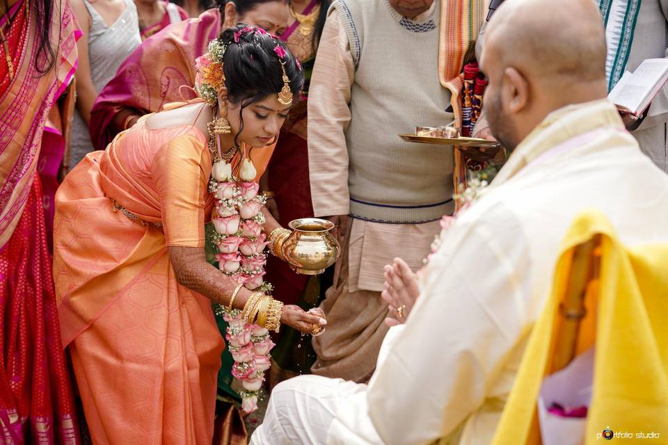 South-Indian wedding rituals