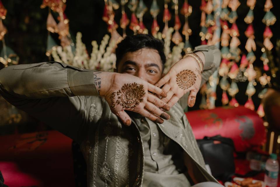 GROOM'S MEHENDI