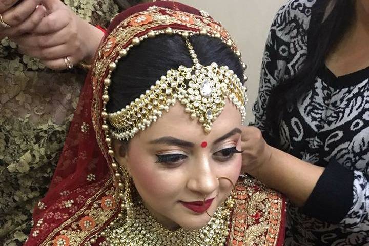 Bridal makeup