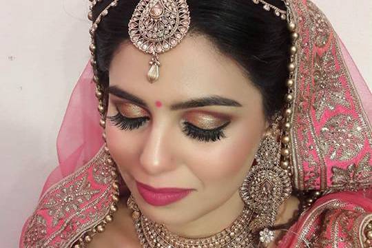 Bridal makeup