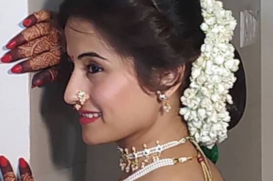 bridal makeup- makeup by saramar khan- Bridal makeup2
