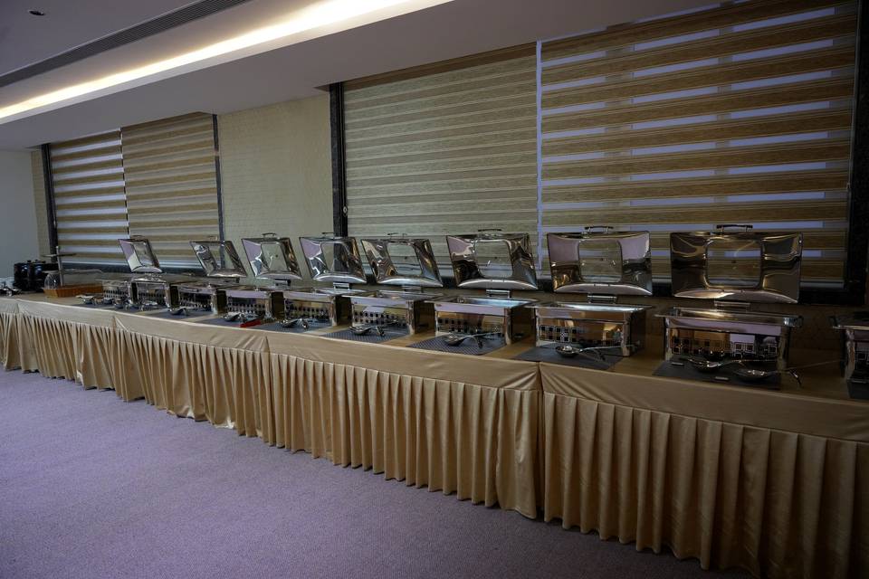 Catering setup