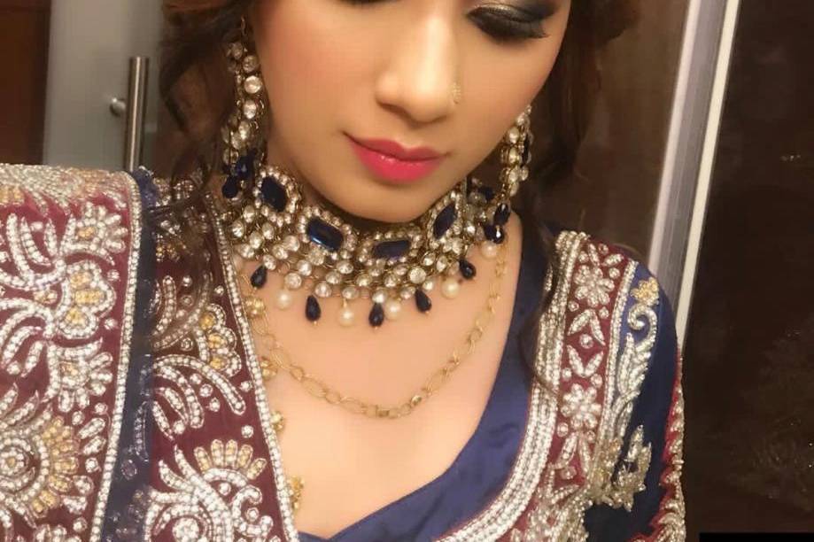 Bridal makeup