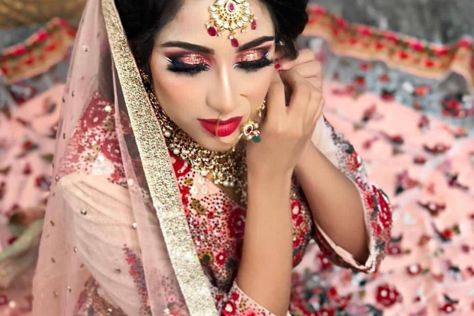 Bridal makeup