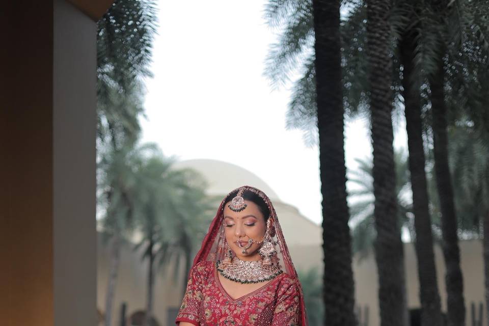 Bridal makeup