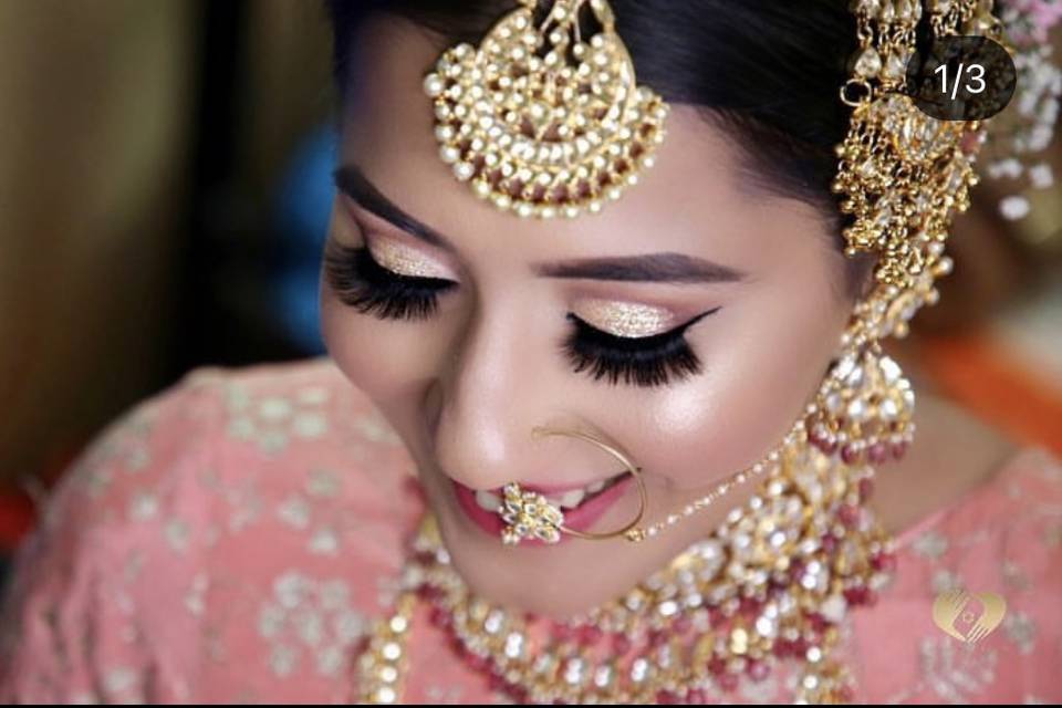 Bridal makeup