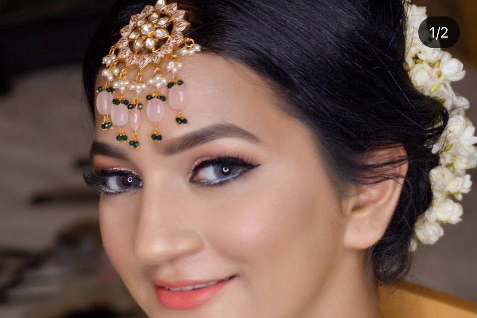 Bridal makeup