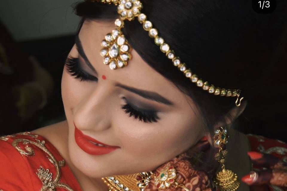 Bridal makeup