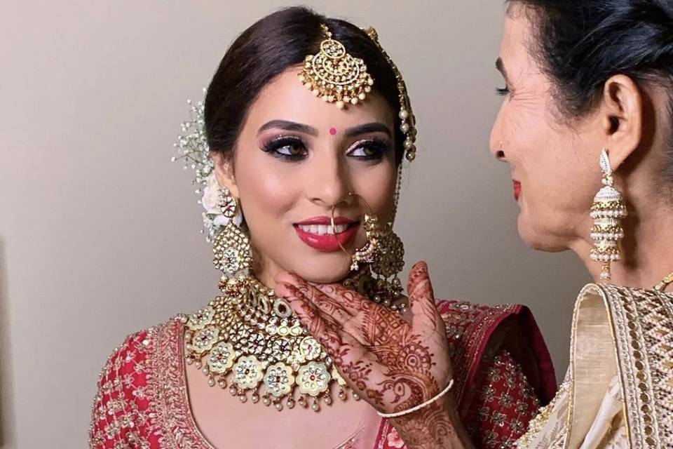 Bridal makeup