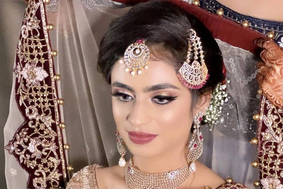 Bridal makeup