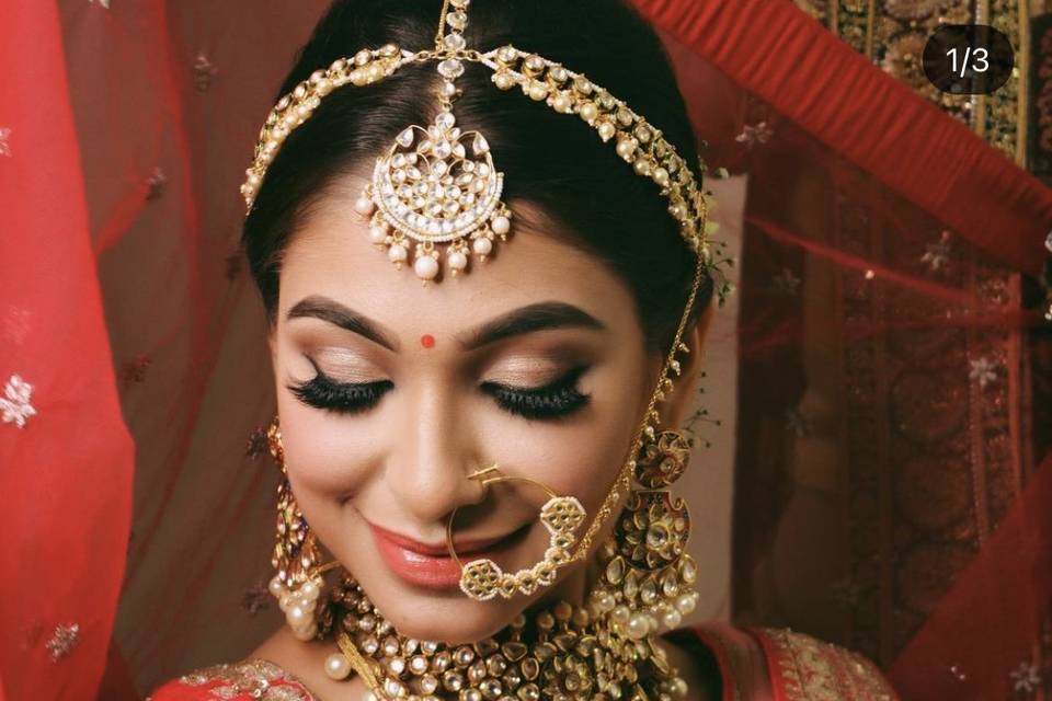 Bridal makeup