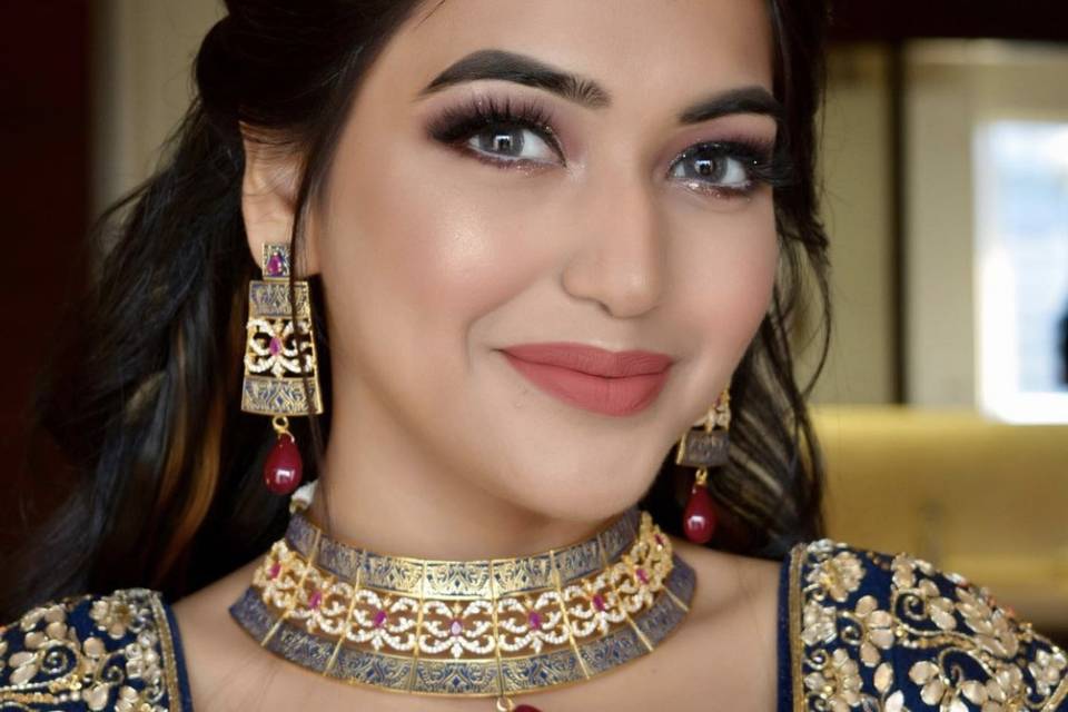 Sangeet makeup