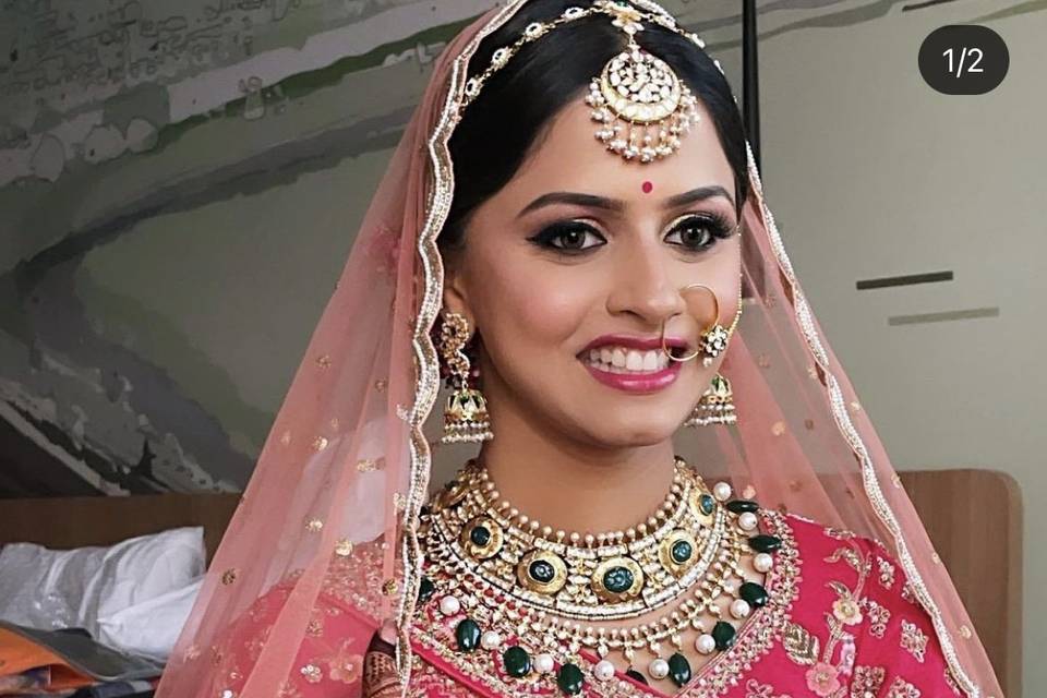 Bridal makeup