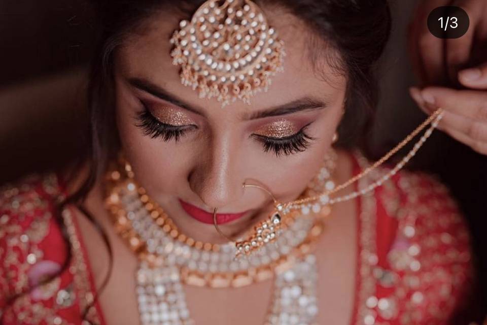 Bridal makeup