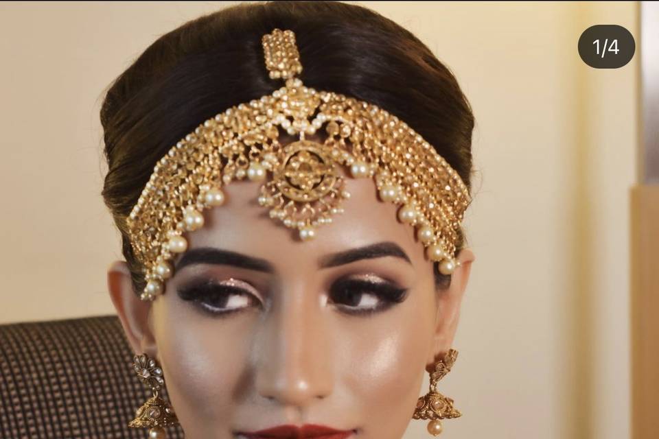 Bridal makeup